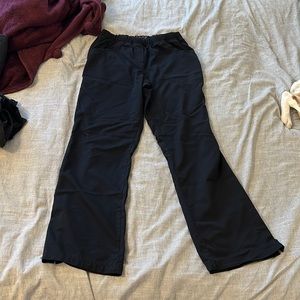 Urbane Black Scrub Pants